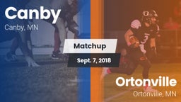 Matchup: Canby vs. Ortonville  2018
