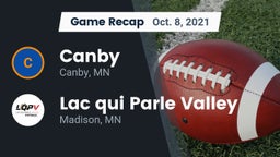 Recap: Canby  vs. Lac qui Parle Valley  2021