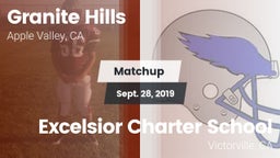 Matchup: Granite Hills vs. Excelsior Charter School 2019