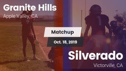 Matchup: Granite Hills vs. Silverado  2019
