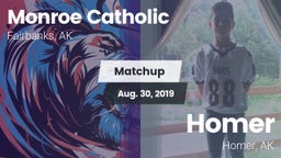 Matchup: Monroe Catholic vs. Homer  2019