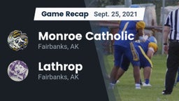 Recap: Monroe Catholic  vs. Lathrop  2021