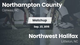 Matchup: Northampton vs. Northwest Halifax  2016