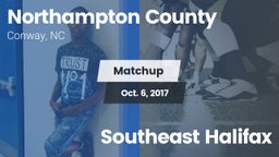 Matchup: Northampton vs. Southeast Halifax  2017