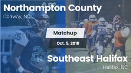 Matchup: Northampton vs. Southeast Halifax  2018