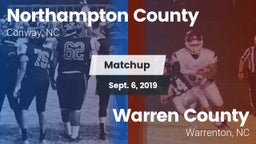 Matchup: Northampton vs. Warren County  2019