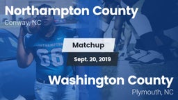 Matchup: Northampton vs. Washington County  2019