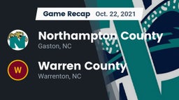 Recap: Northampton County  vs. Warren County  2021