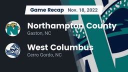 Recap: Northampton County  vs. West Columbus  2022
