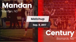 Matchup: Mandan vs. Century  2017