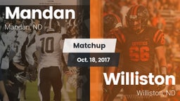 Matchup: Mandan vs. Williston  2017