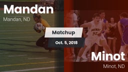 Matchup: Mandan vs. Minot  2018