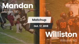 Matchup: Mandan vs. Williston  2018