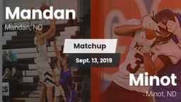 Matchup: Mandan vs. Minot  2019