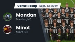 Recap: Mandan  vs. Minot  2019