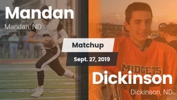 Matchup: Mandan vs. Dickinson  2019