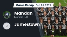 Recap: Mandan  vs. Jamestown 2019