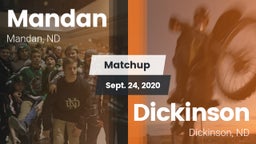 Matchup: Mandan vs. Dickinson  2020