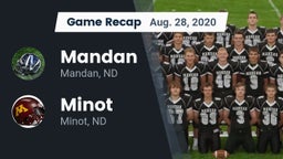 Recap: Mandan  vs. Minot  2020