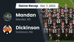 Recap: Mandan  vs. Dickinson  2022