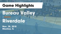 Bureau Valley  vs Riverdale Game Highlights - Nov. 28, 2018