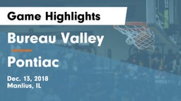 Bureau Valley  vs Pontiac  Game Highlights - Dec. 13, 2018