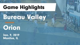 Bureau Valley  vs Orion  Game Highlights - Jan. 9, 2019