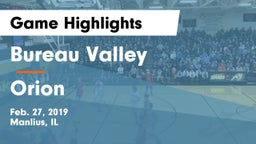 Bureau Valley  vs Orion  Game Highlights - Feb. 27, 2019