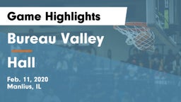 Bureau Valley  vs Hall  Game Highlights - Feb. 11, 2020