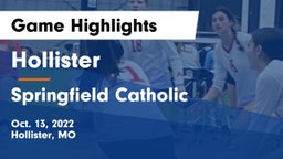 Hollister  vs Springfield Catholic  Game Highlights - Oct. 13, 2022