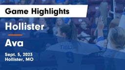 Hollister  vs Ava  Game Highlights - Sept. 5, 2023