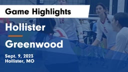 Hollister  vs Greenwood  Game Highlights - Sept. 9, 2023