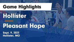 Hollister  vs Pleasant Hope  Game Highlights - Sept. 9, 2023