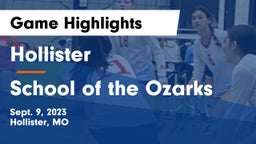 Hollister  vs School of the Ozarks Game Highlights - Sept. 9, 2023