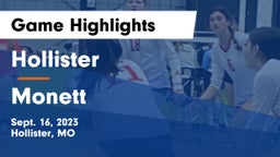Hollister  vs Monett  Game Highlights - Sept. 16, 2023