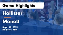 Hollister  vs Monett  Game Highlights - Sept. 18, 2023