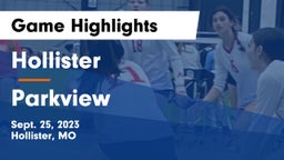 Hollister  vs Parkview  Game Highlights - Sept. 25, 2023