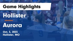 Hollister  vs Aurora  Game Highlights - Oct. 3, 2023
