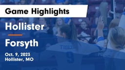 Hollister  vs Forsyth  Game Highlights - Oct. 9, 2023