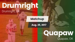 Matchup: Drumright vs. Quapaw  2017