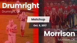 Matchup: Drumright vs. Morrison  2017