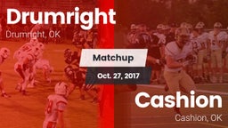 Matchup: Drumright vs. Cashion  2017