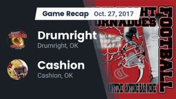 Recap: Drumright  vs. Cashion  2017