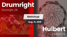Matchup: Drumright vs. Hulbert  2018