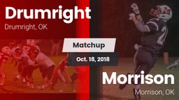 Matchup: Drumright vs. Morrison  2018