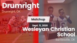 Matchup: Drumright vs. Wesleyan Christian School 2020