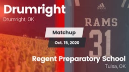 Matchup: Drumright vs. Regent Preparatory School  2020