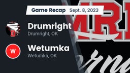 Recap: Drumright  vs. Wetumka  2023