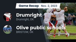 Recap: Drumright  vs. Olive public schools 2023