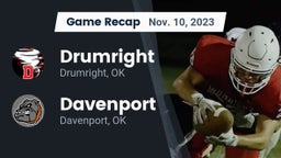 Recap: Drumright  vs. Davenport  2023